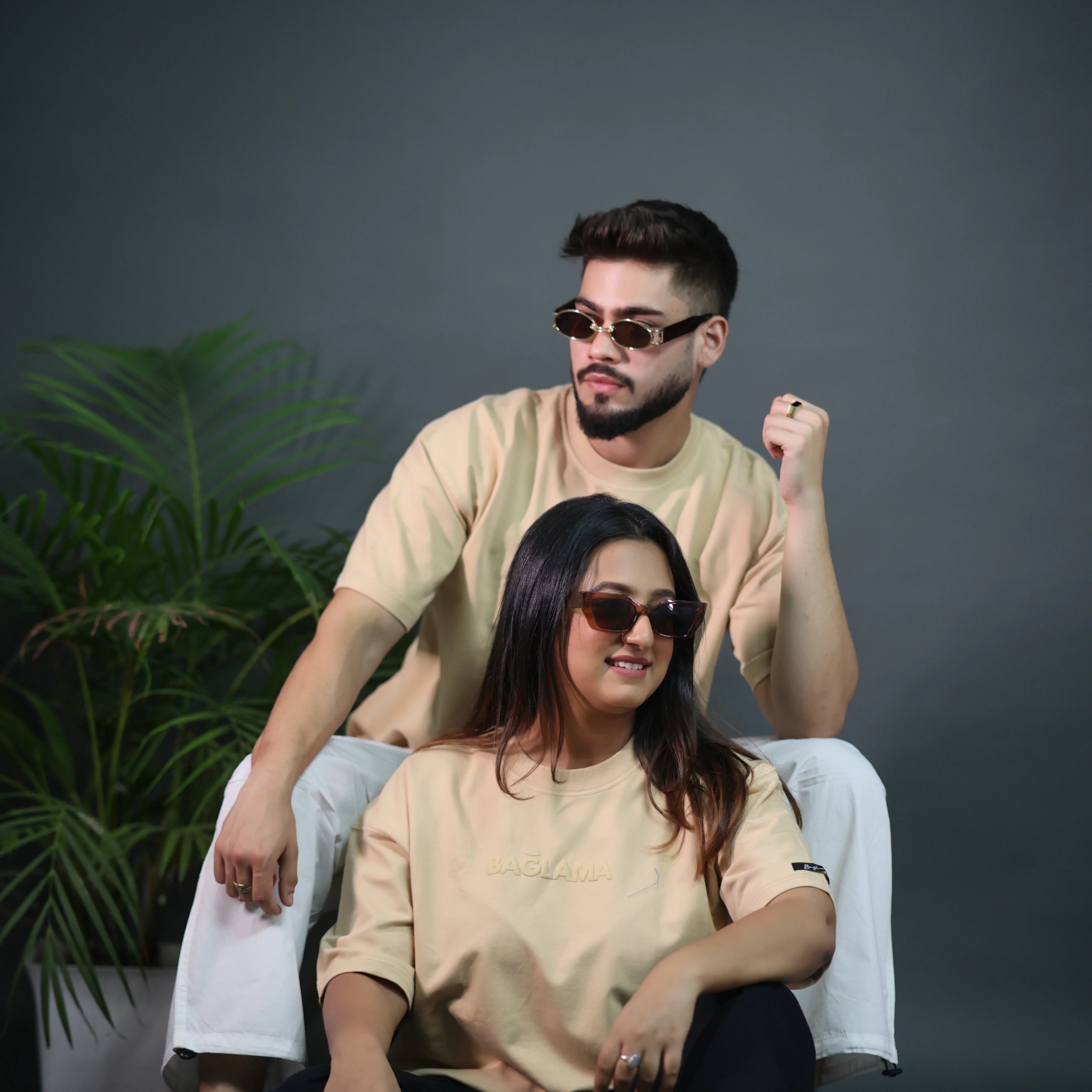 Minimalist Beige Tee