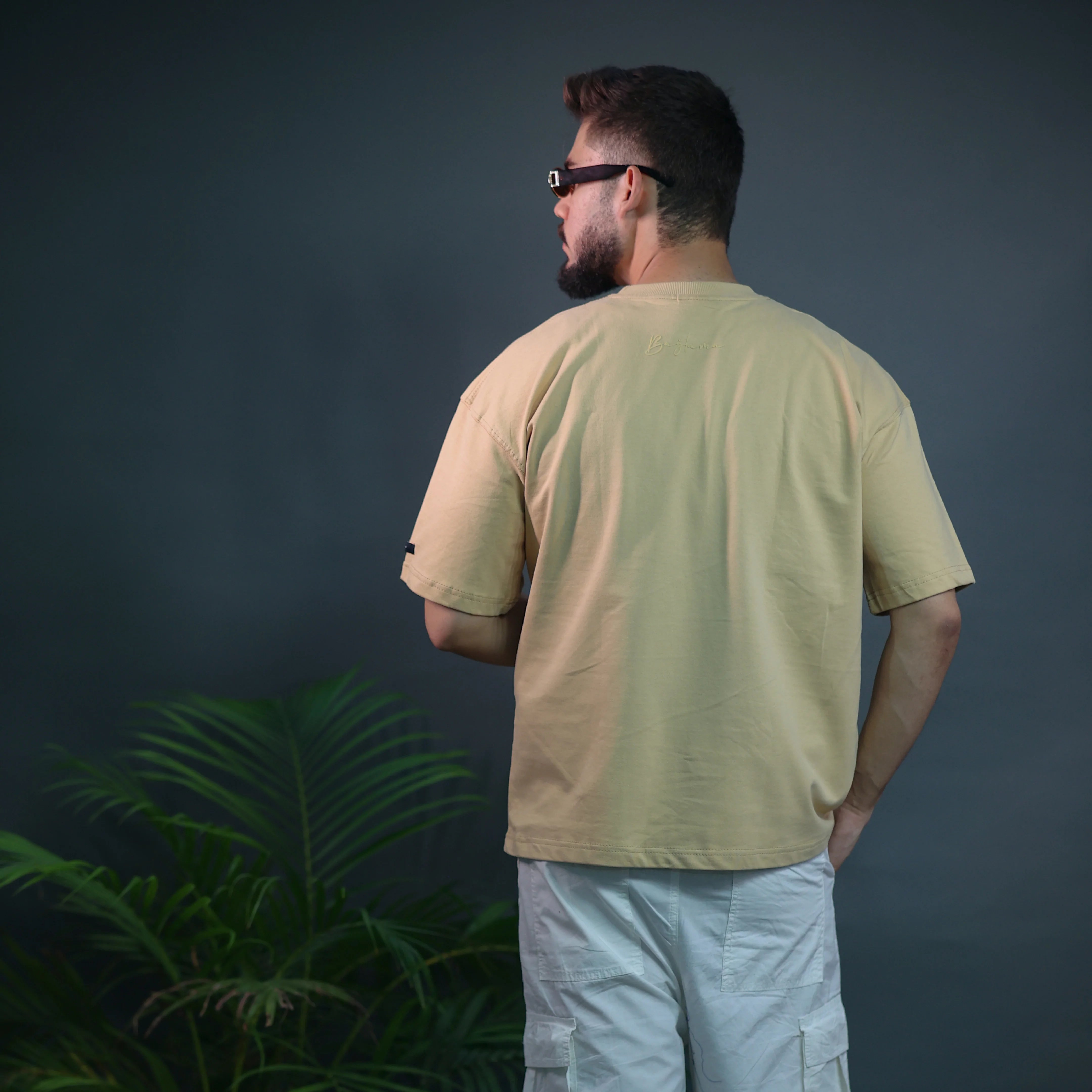 Minimalist Beige Tee