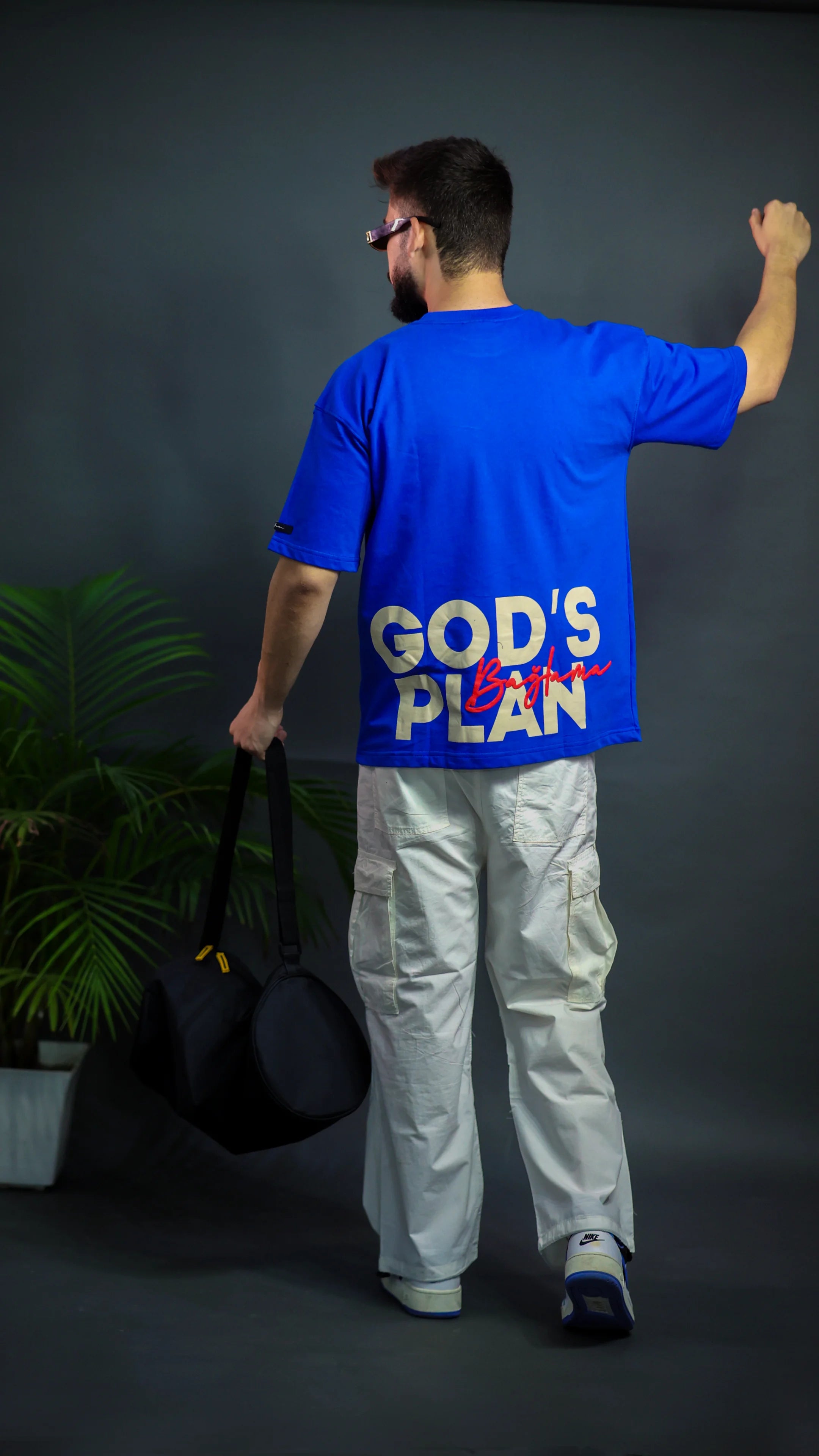 White Mirage Parachute Pants