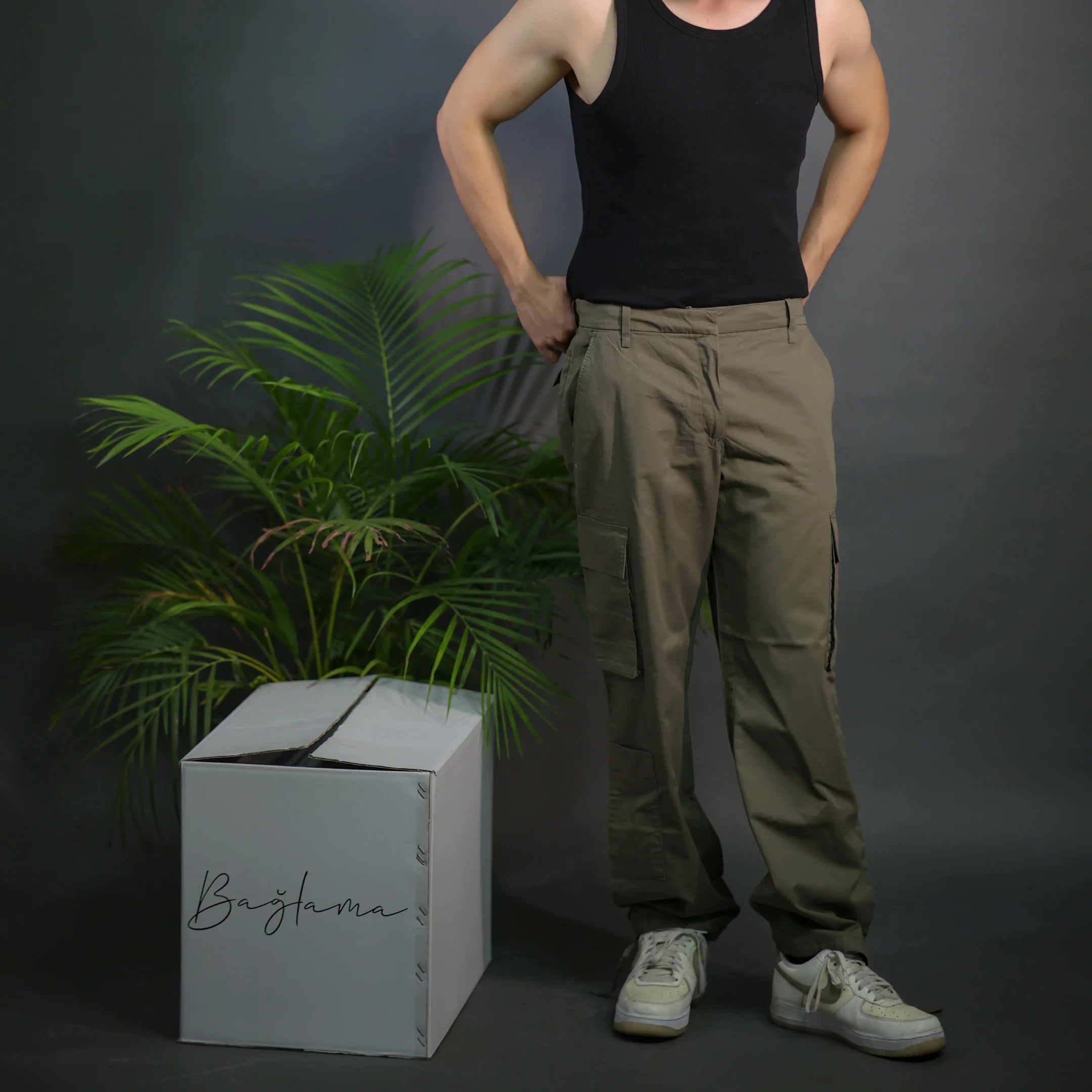 Olive Trail Trousers