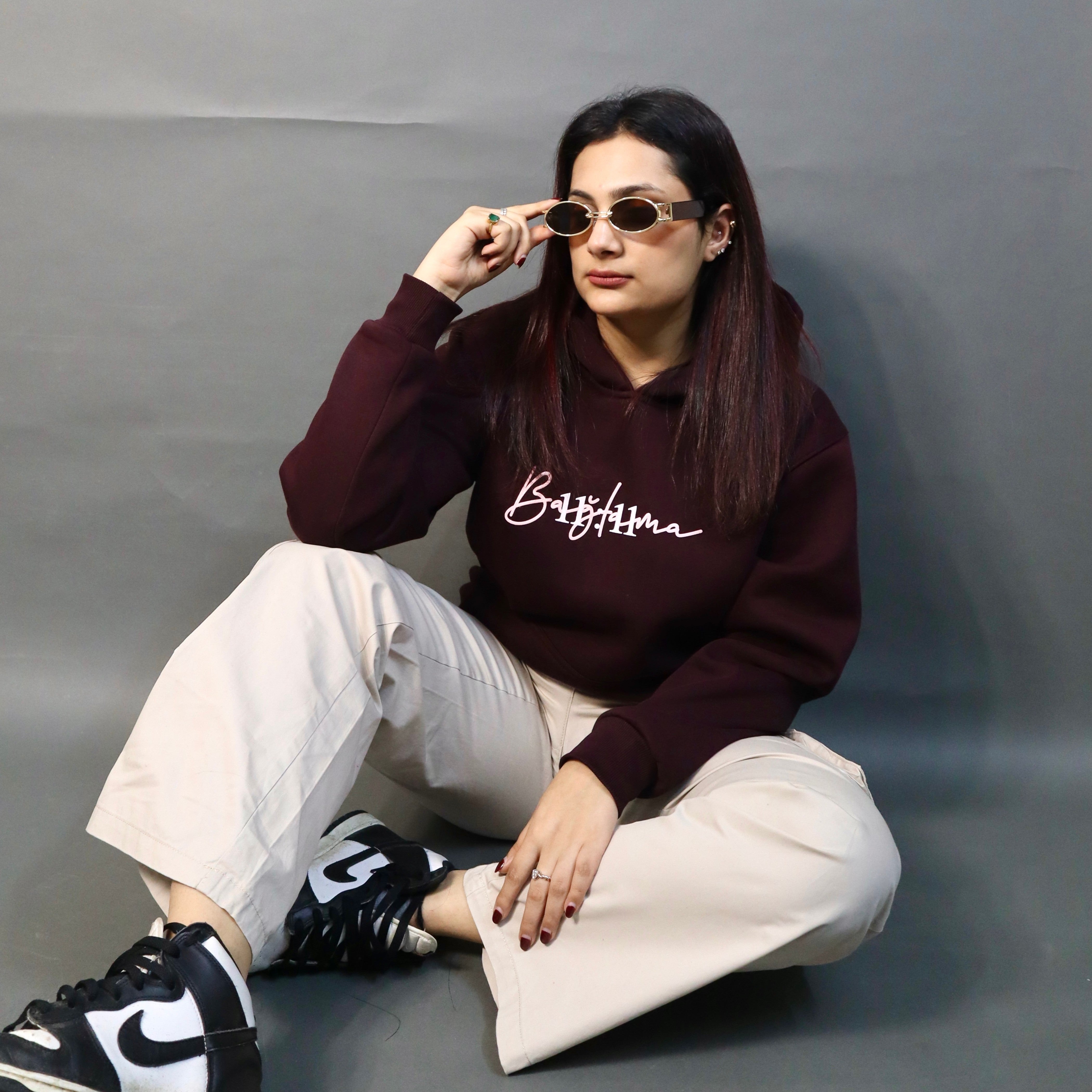 Maroon Mood Hoodie