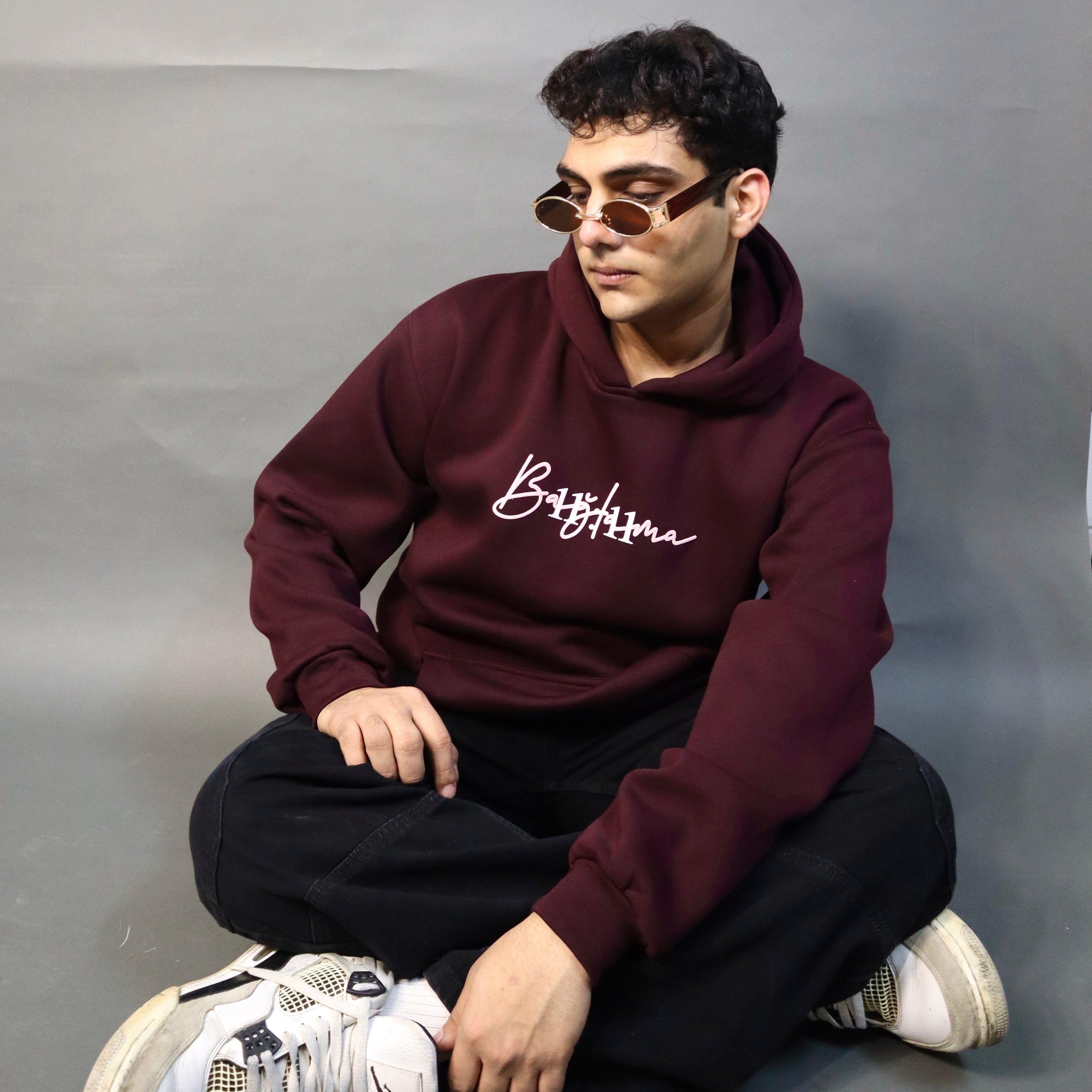 Maroon Mood Hoodie