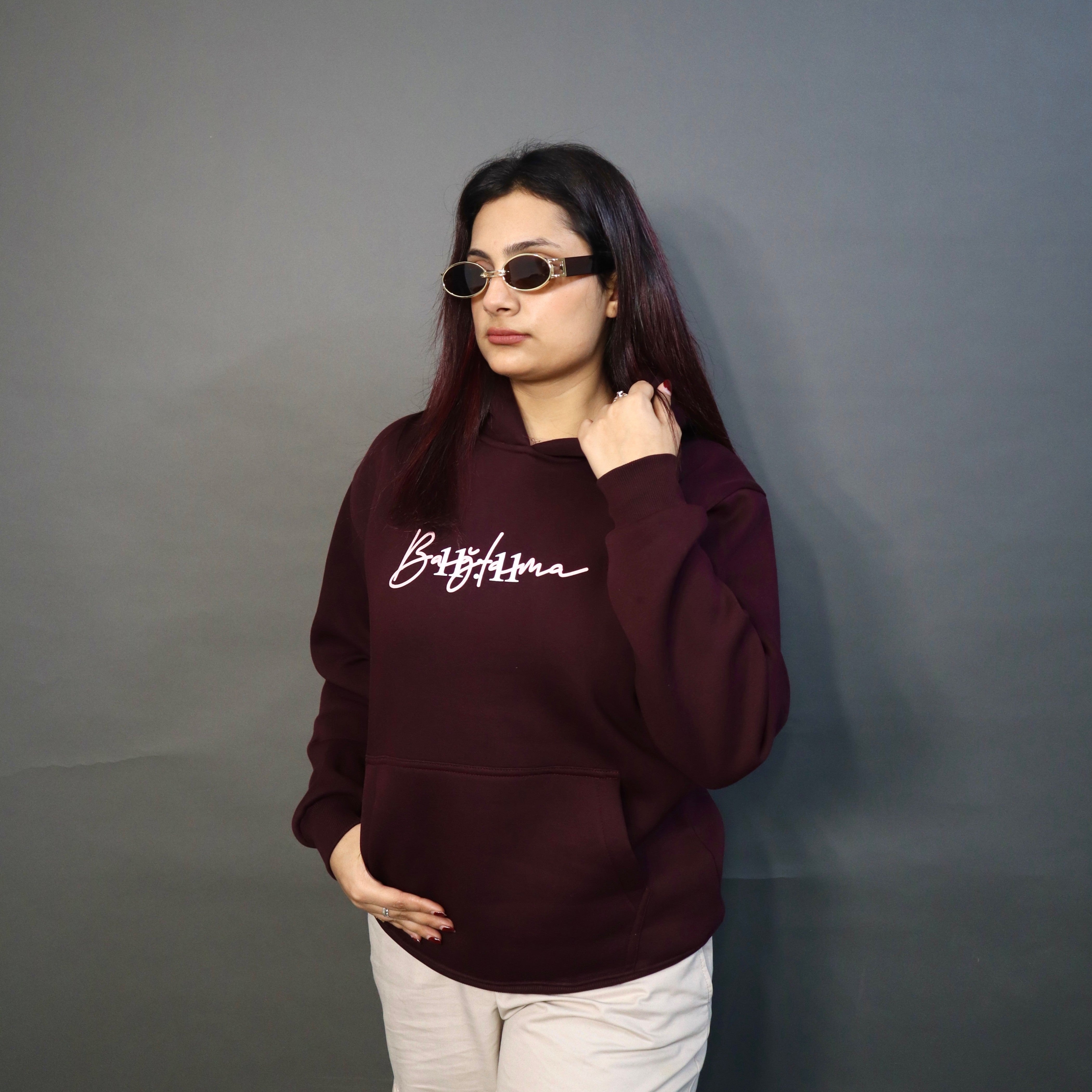 Maroon Mood Hoodie