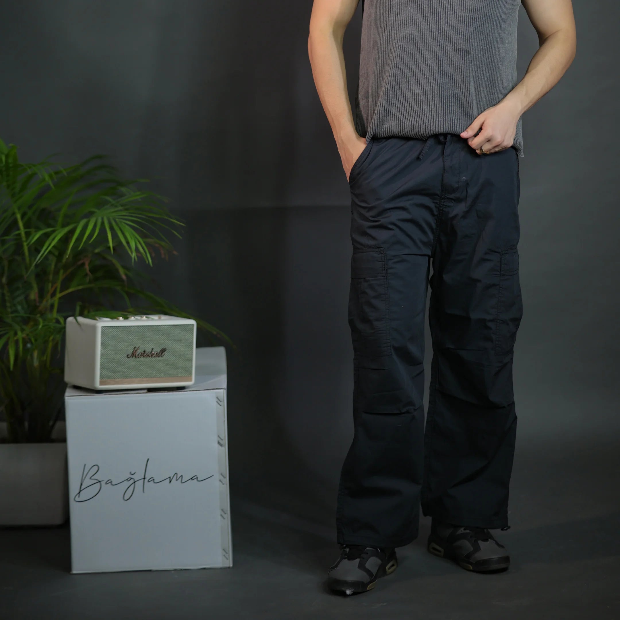 Shadow flex parachute Pants