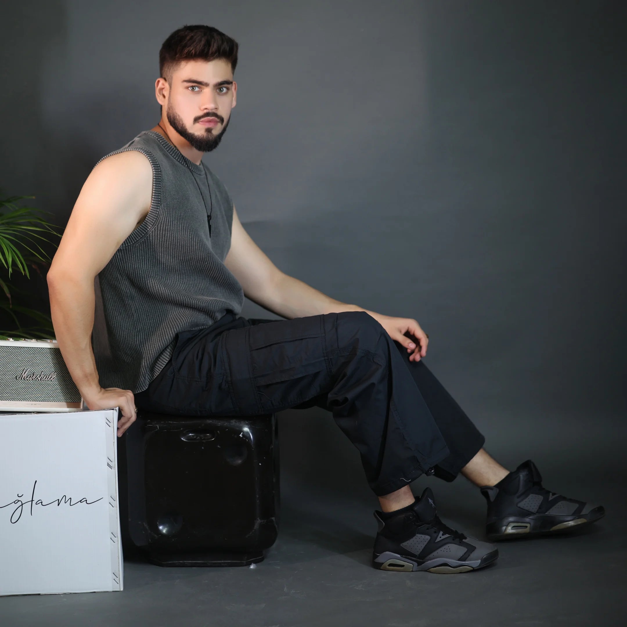 Shadow flex parachute Pants