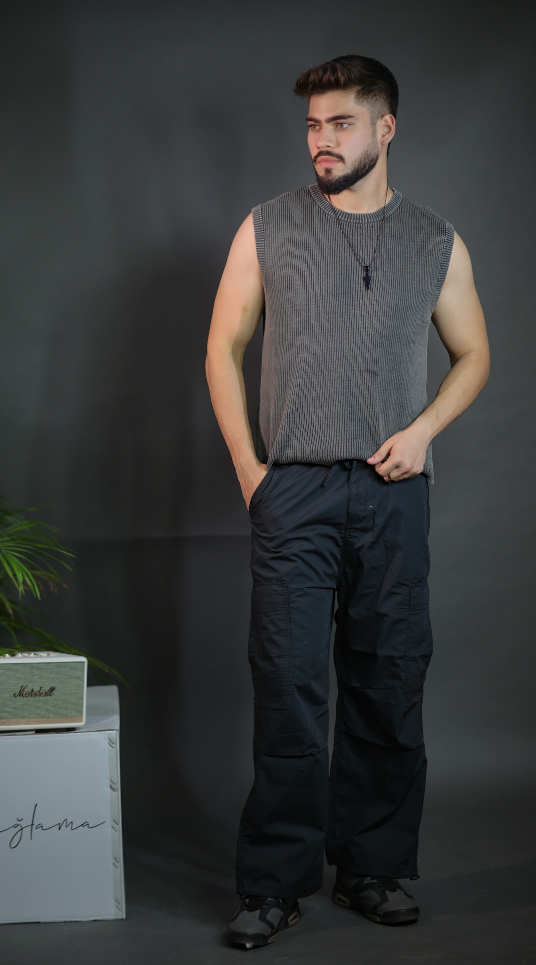 Shadow flex parachute Pants